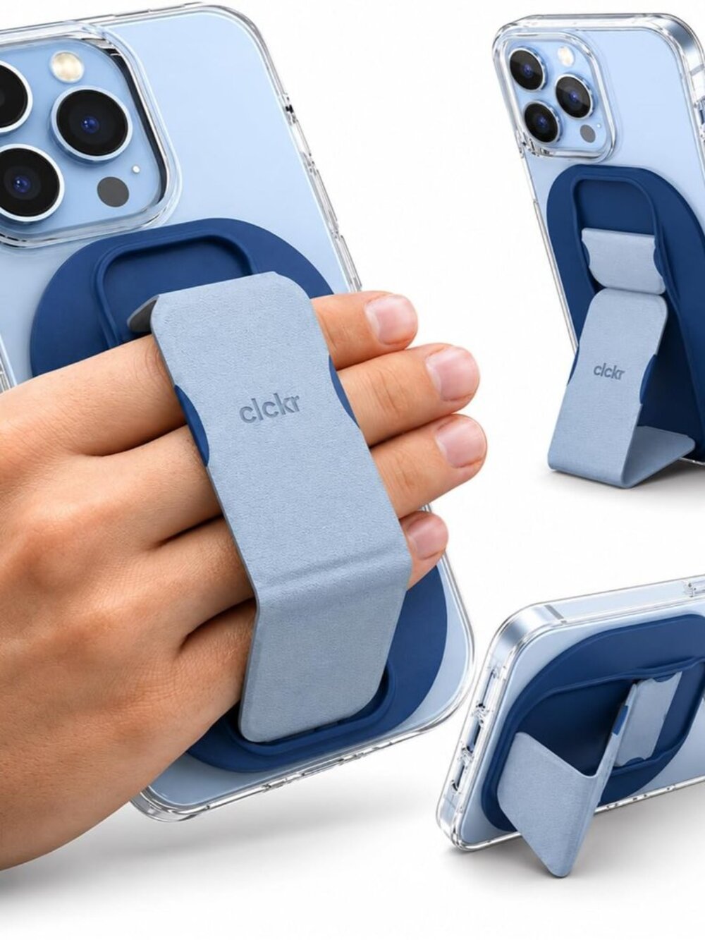 for MagSafe Phone Grip Stand, Magnetic Phone Holder with Kickstand